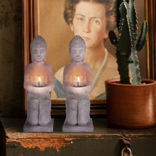 Statues de Bouddha méditant