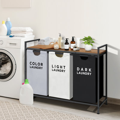 Trieur de linge à 3 sections