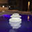Zen 12'' Battery Powered Integrated LED Color Changing Outdoor Floating Light
