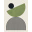 Abstract Green Balance Print by Other Artist-833456586-833456592-833456597