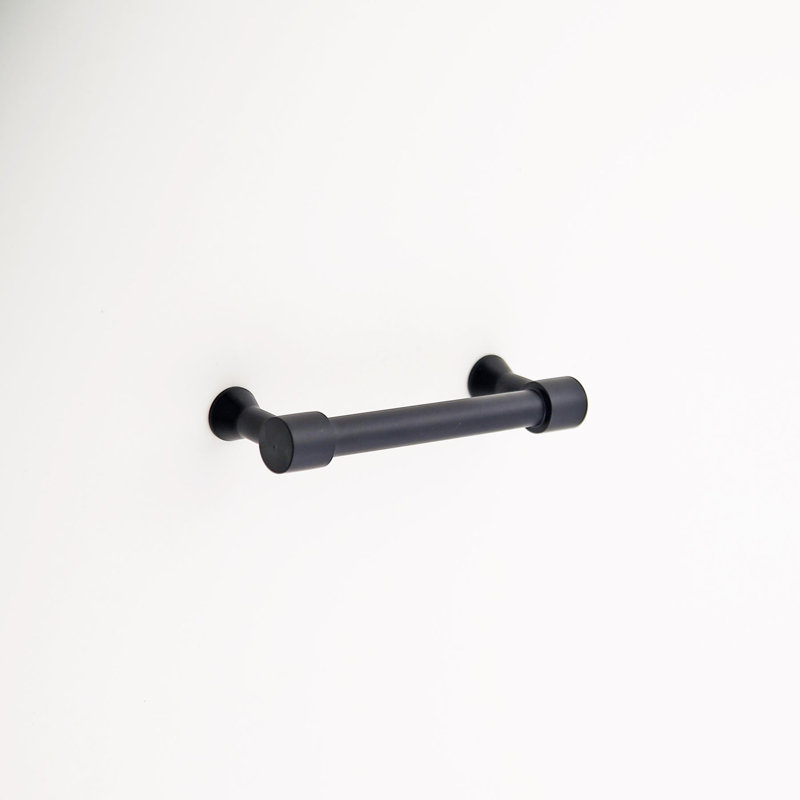 Madelyn Carter Liberty Solid Brass Drawer Pull, Matte Black, 3 3/4″