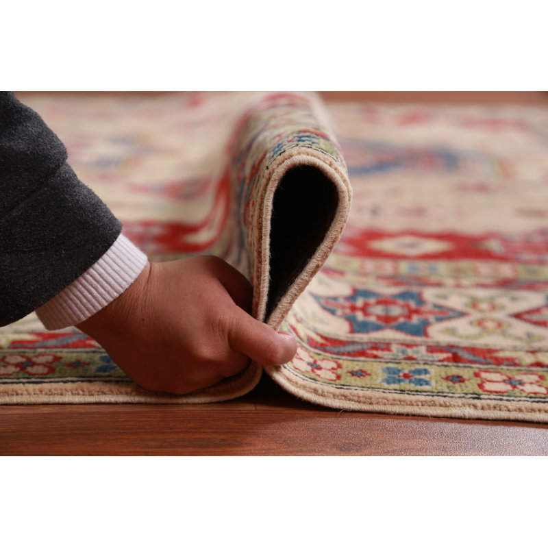 Vegetable Dye Kazak Oriental Area Rug