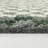 Wingate Grey/Green Checkered Shag Area Rug-882746353