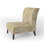 Golden Maze - Mid-Century Upholstered Slipper Chair