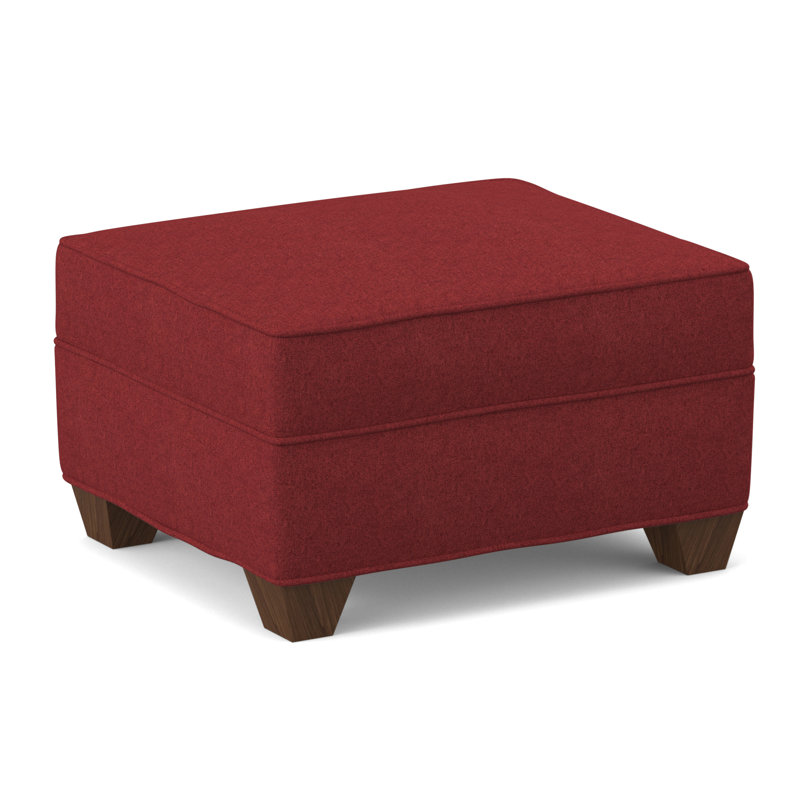 Repose-pieds rectangulaire large de 26 po Phillips, Noyer Montana, Cerise Dorset