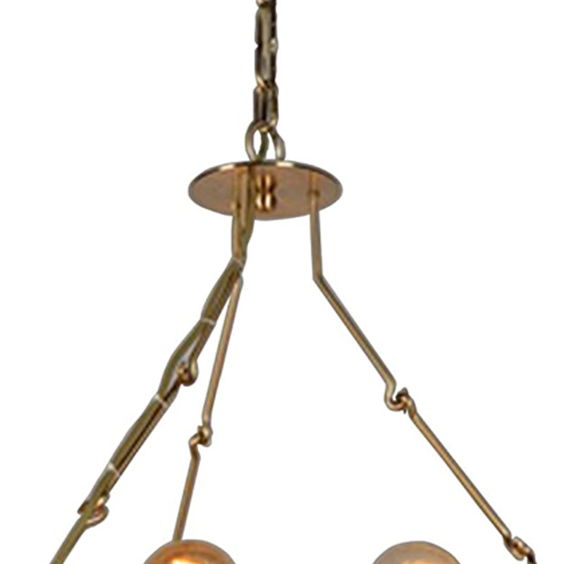 Lustre 22 lumières au fini laiton