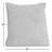 Willem Toca Organic Cotton Throw Square Pillow-251130670-243299251
