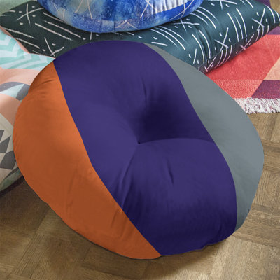 Striped Reversible Throw Pillow
