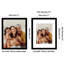 Cadre photo Brockley avec passe-partout en bois composite et verre incassable-1585034207-1585034205