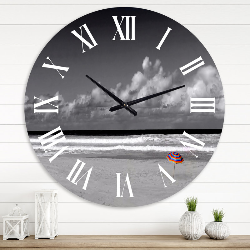 Horloge murale Lake Coast, Surdimensionné