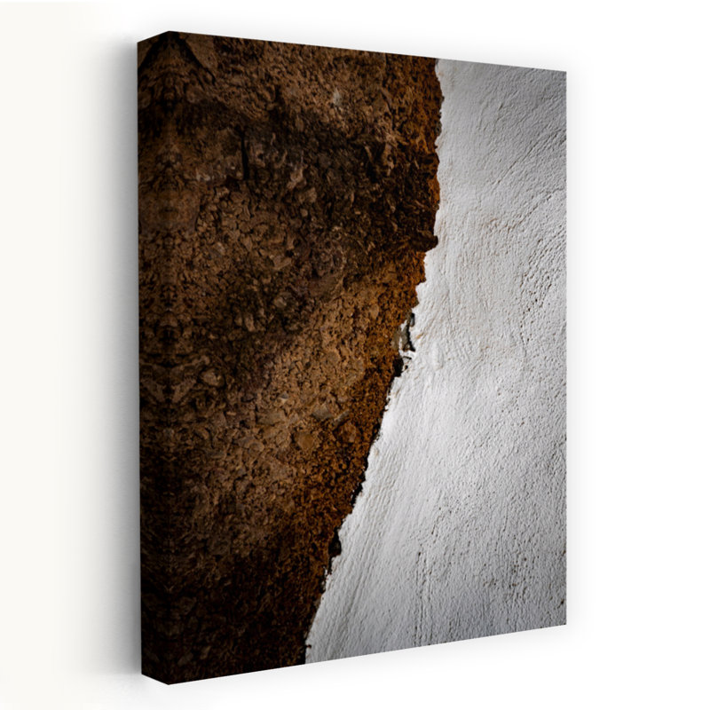 Contemporary Art Abstract Contemporary Modern Architecture Wall Art by Michael Bangiev - Wrapped Canvas Print