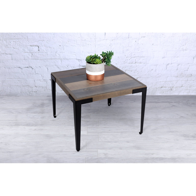 Topps Solid Wood Top End Table
