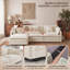 Upholstered 76.01 " Microfiber / Microsuede Sectional