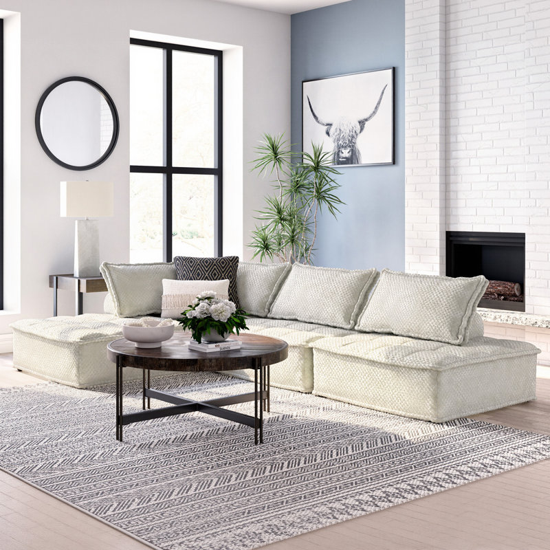 Bales 156" Wide Left Hand Facing Modular Corner Sectional