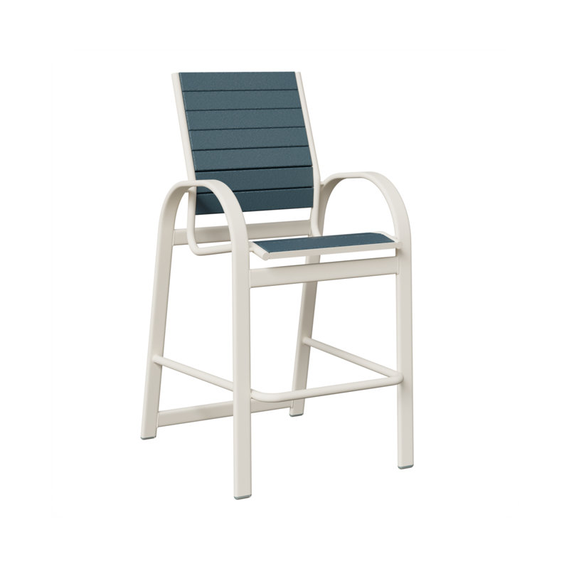 Murphy Outdoor Bar Stool, Slate