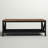 V-Frame Two-Tone Coffee Table with Lower Storage Shelf-514701770-514701765