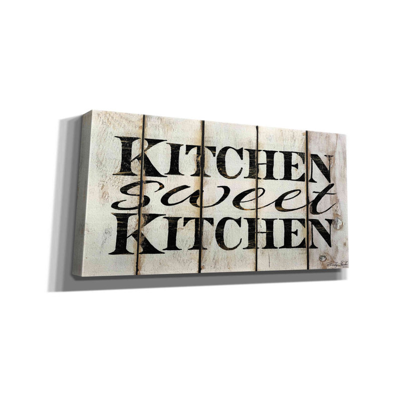 Kitchen Sweet Kitchen Rustic Wood Panel Wall Art