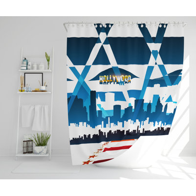 Wilen Polyester Single Shower Curtain