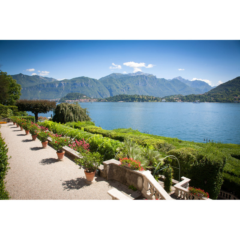 Villa Carlotta, Lake Como, Italy, 30cm H x 46cm W