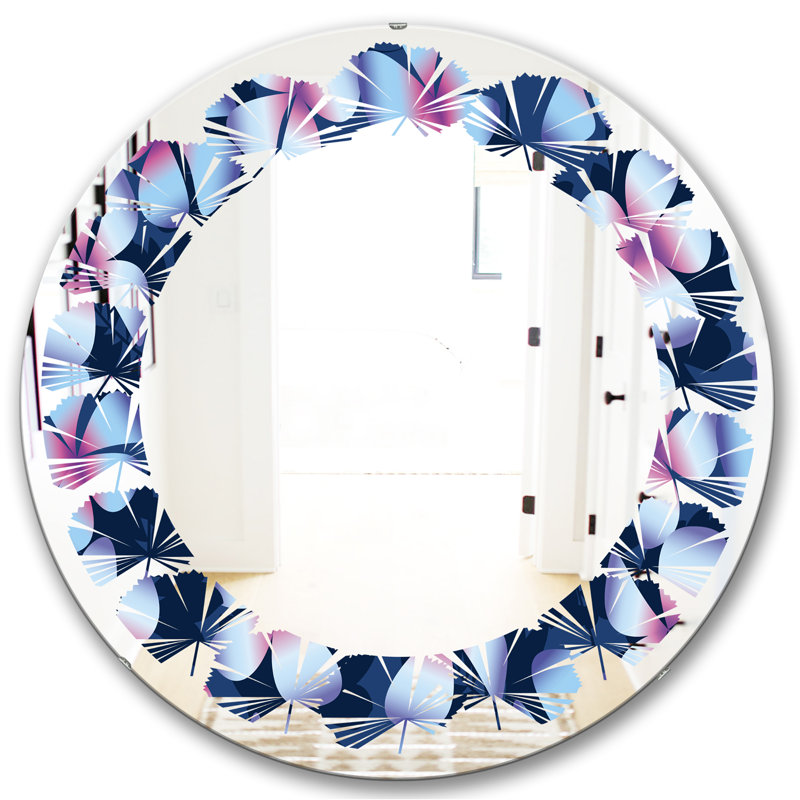 Miroir mural sans cadre Frangipani, H 31,5 po x l po