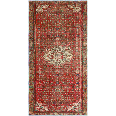 Khusbu Distressed Holwell Red Rug