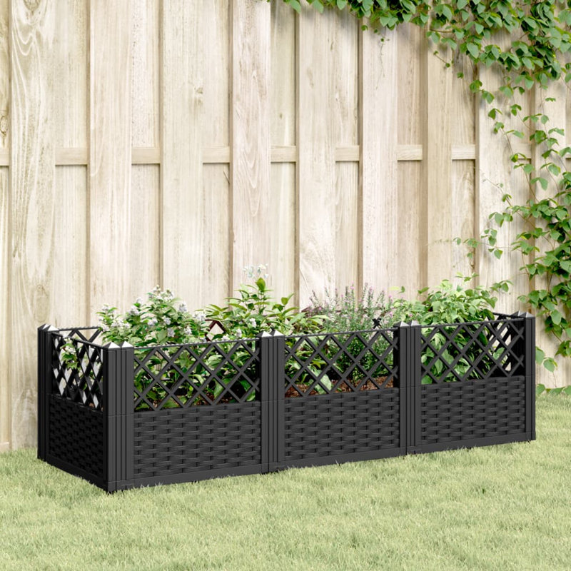 Ruthven Planter Box, Black