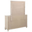 Commode 6 tiroirs en chêne avec miroir
