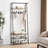 Entryway Shoe Storage With Coat Rack-1141208533