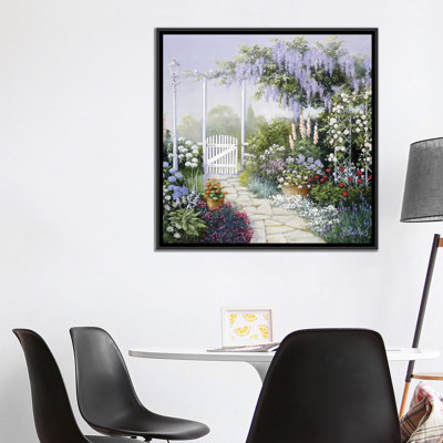 «View on My Garden», reproduction sur toile