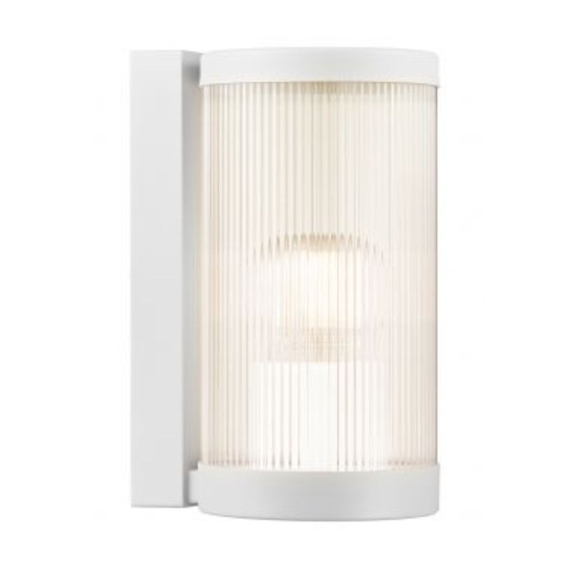 Outdoor Bulkhead Light, White