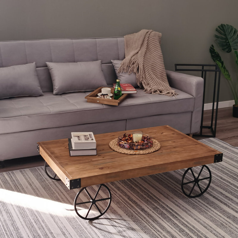 Table basse Brandine Wheel 1