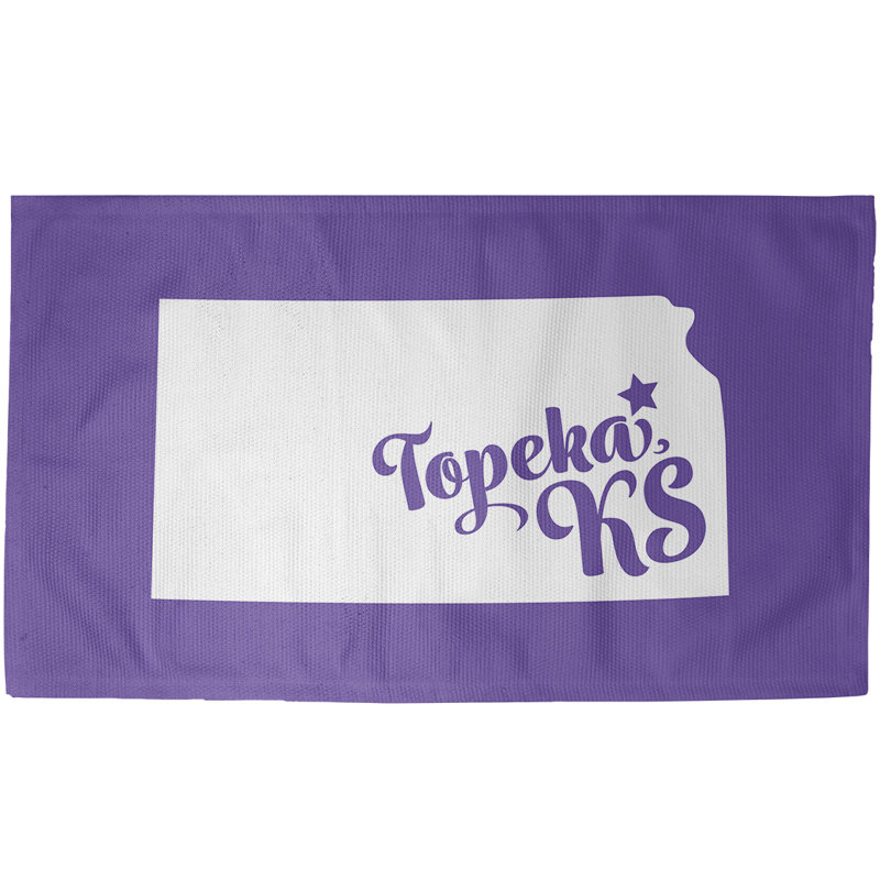Tapis de zone mauve kansas topeka, Rectangle 2 pi x 3 pi, Oui