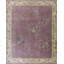 Hand Knotted Wool Area Rug in Purple