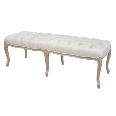 Aymane Solid Wood Accent Stool