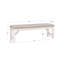 Banc de salle à manger en bois massif et rembourré Helbert-1183236037