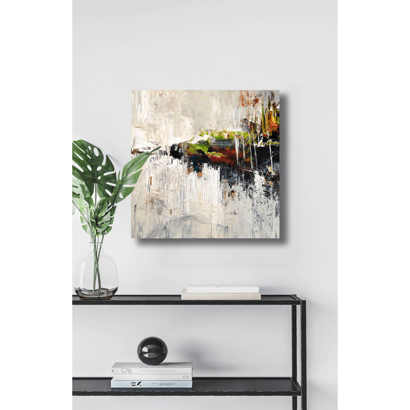 Lancement - reproduction d'artiste sur toile, Toile avec cadre brun, H 24 po x l 24 po x P 1,75 po