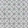 Verdant Green Geometrica Pattern 12" X 12" Polished Marble Mosaic Tile