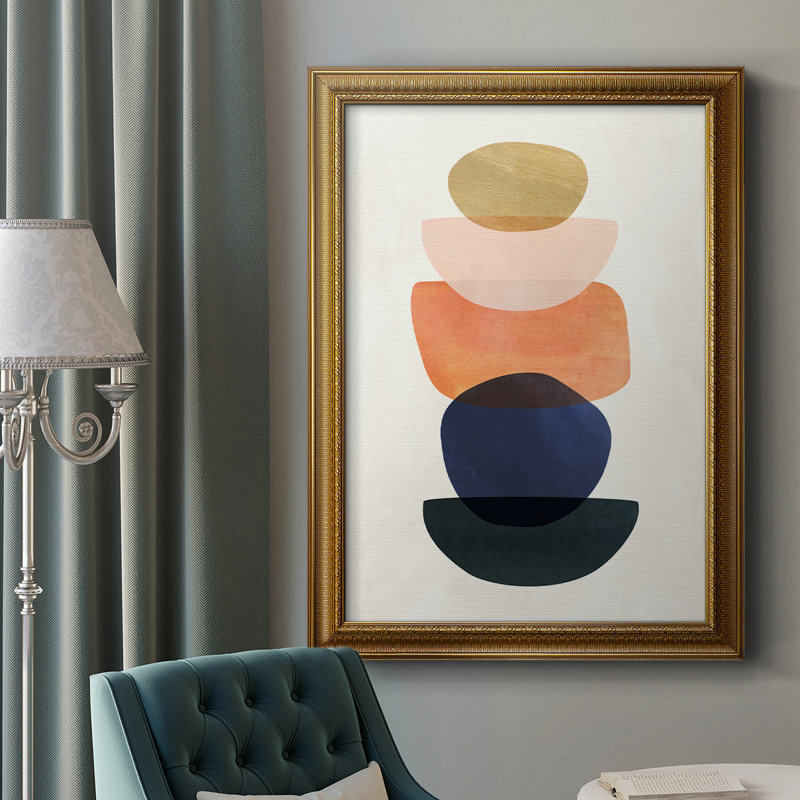 Mod Pods II Premium Framed Canvas- Ready To Hang, 20" H x 16" W x 2.5" D