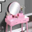 Ensemble coiffeuse et tabouret Liannon-1075711526