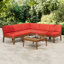 5 Seater Sectional Armless Sofa Set