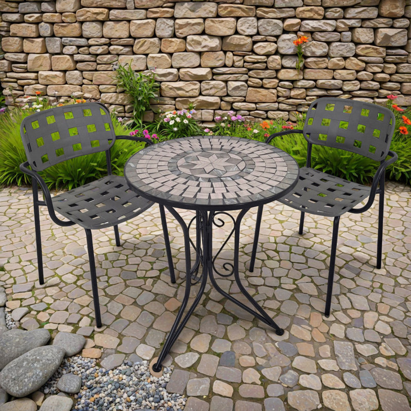 2 - Person Patio Dining Set with Round Table