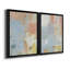 Cully I - Ensemble de 2 peintures sur toiles encadrées-935357245-935357242
