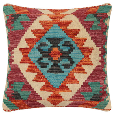 Housse et insert de coussin carré 100% laine