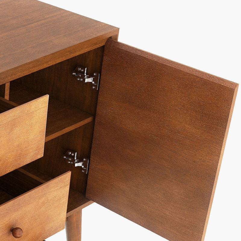 Buffet 47,25 po Mid Century 