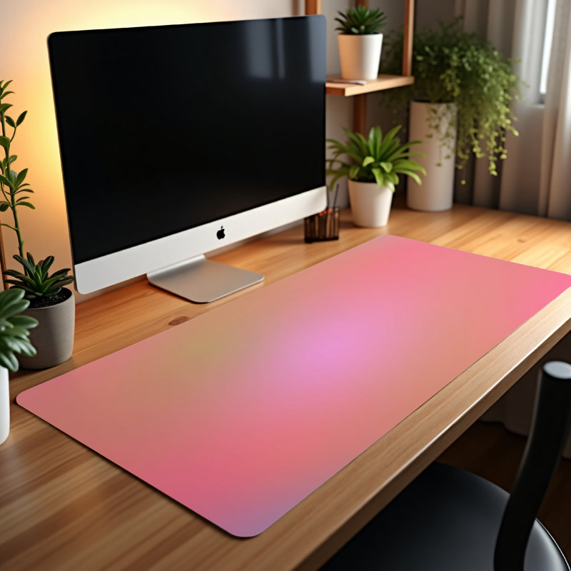 Polyester Desk Pad, 31.5x15.5