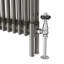 Doe Horizontal Traditional 2 Column Radiator Raw Metal-200916060