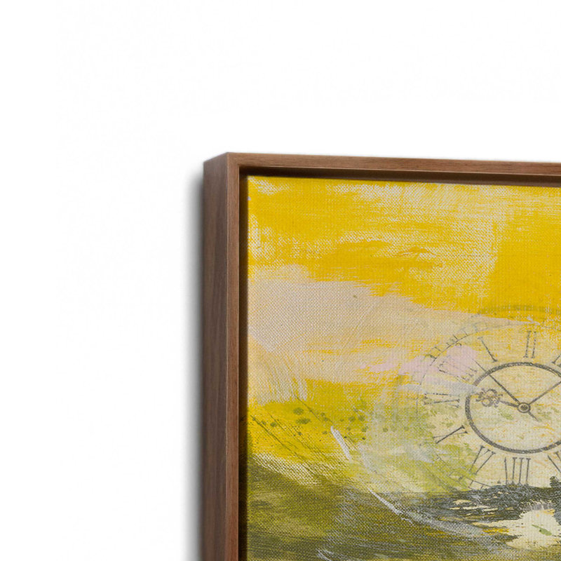 Reproduction d'art sur toile, "Time to Spare", Brun, «Floater», reproduction encadrée sans passe-par, H 12 po x l 18 po