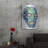 " Zombie Pattern Head 07 " Print-1931599264