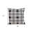 Graham Transitional Grey Throw Pillow