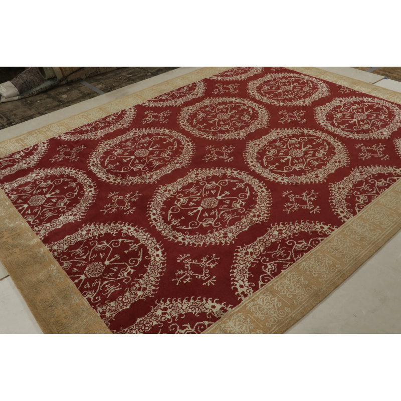 Hand Knotted Area Rug